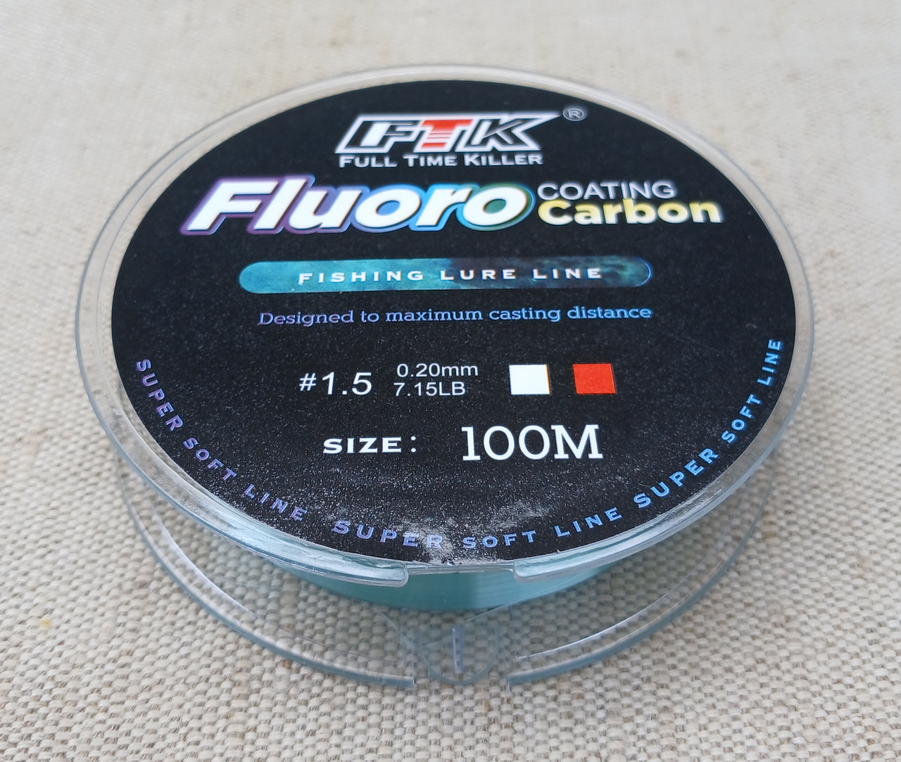 Флюорокарбонова волосінь "FULL TIME KILLER" 100 м (0.20/3.2кг)