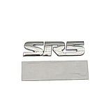 Емблема напис SR5 для Toyota хром 95х25мм метал (на скотчі), фото 2