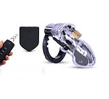 Електричний стимулятор члена з поясом вірності з дистанційним керуванням, фото 2