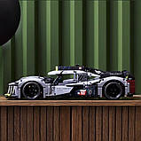 Гібридний гіперкар PEUGEOT 9X8 24H Le Mans Конструктор автомобіль лего Пежо суммісний з LEGO Technic, фото 8