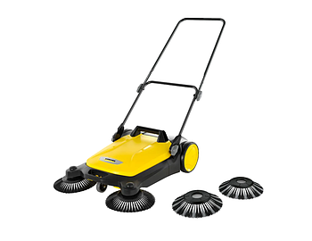Компактна ручна підмітальна машина Karcher S 4 Twin 20 л для сухого та вологого сміття  2400 м²/год