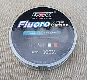 Ліска флюорокарбон "FULL TIME KILLER" 100 м (0.16/2.4кг)