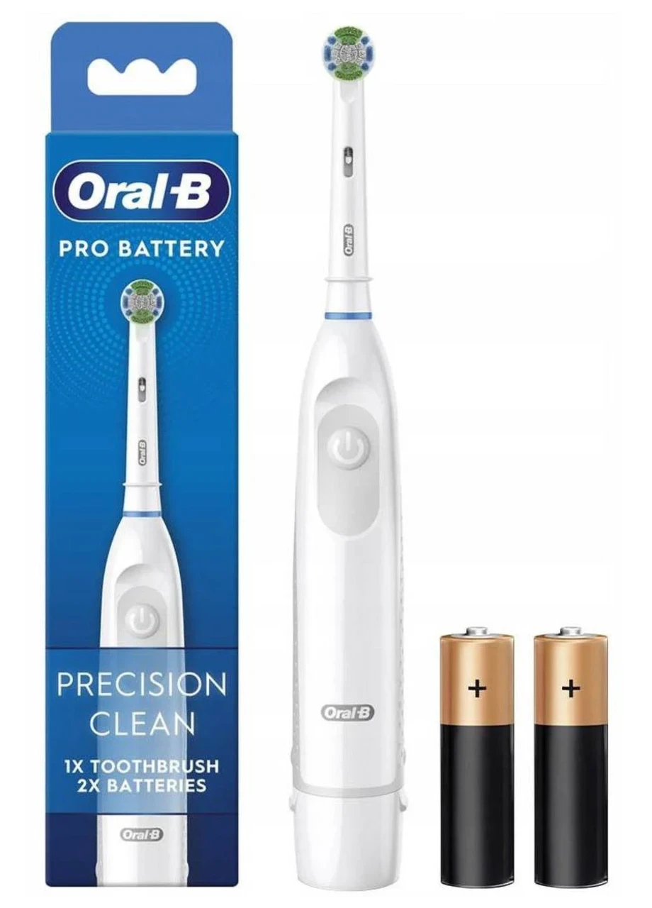 Електрична зубна щітка Oral-B Pro Battery Precision Clean, на батарейці