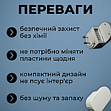 Пастка для мух липка, автоматична ловушка для мух, клейова пастка від мух Hechpro (PLUG01), фото 3