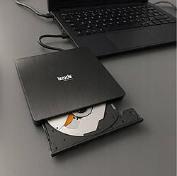 Портативний DVD-плеєр, Зовнішній DVD-привід IZOXIS USB 3.0 CD-R RW для ноутбука 26083