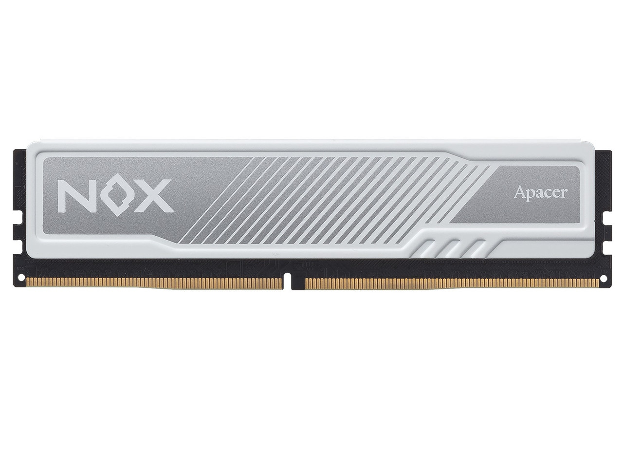 Модуль пам'яті DDR4 2x8 GB/3600 Apacer NOX White (AH4U16G36C25YMWAA-2), фото 1