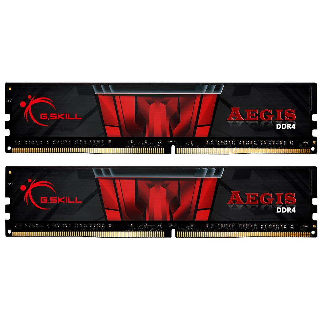 Оперативна пам'ять DDR4 32GB (2x16GB) 3000 MHz G.Skill Aegis — надійна міць для ігрового ПК, фото 1