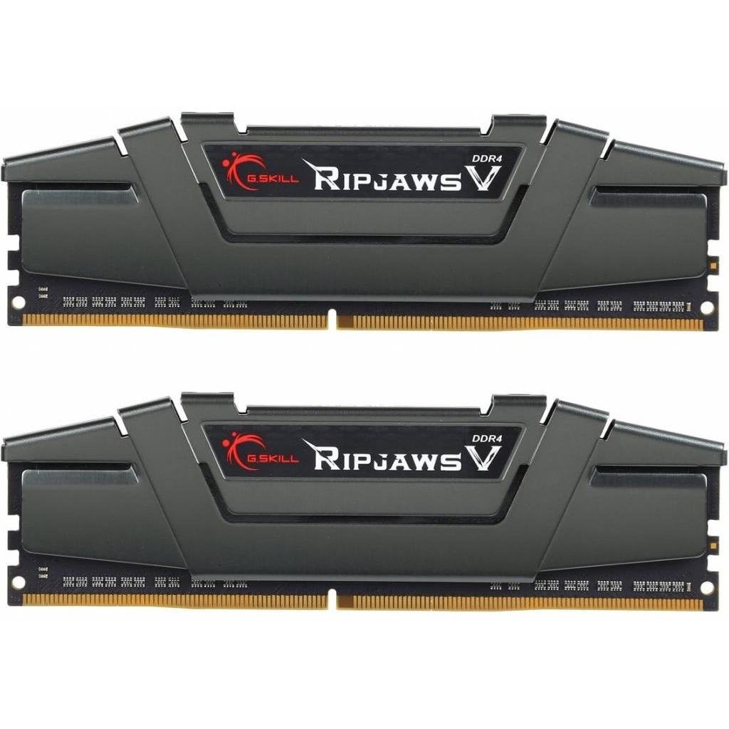 Модуль пам'яті DDR4 2x8 GB/3200 G.Skill Ripjaws V Grey (F4-3200C16D-16GVGB), фото 1