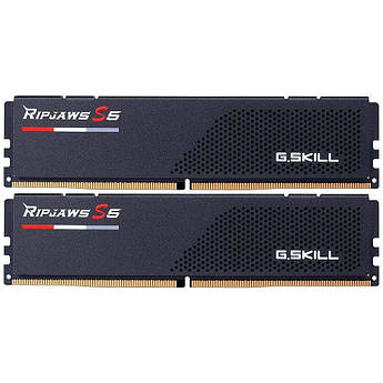 Модуль пам`ятi DDR5 2x32GB/6400 G.Skill Ripjaws S5 Black (F5-6400J3239G32GX2-RS5K)