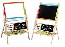 Дитяча навчальна інтерактивна дошка, мольберт Avko В103 + аксесуари, фото 4