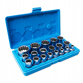 Набір головок торцевих Falon Tech 8-32 мм 1/2" SPLINE Falon Tech FT1912