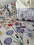Єврокомплект фланелевої постільної білизни з двома ковдрами, фото 3