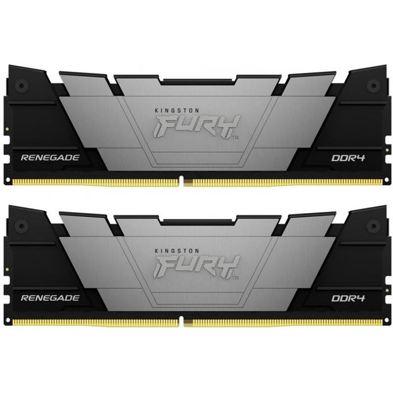 Модуль пам'яті DDR4 2x8 GB/3600 Kingston Fury Renegade Black (KF436C16RB2K2/16), фото 1