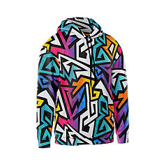 Худі чоловіче з принтом «Графіті стиль. Graffiti Style»