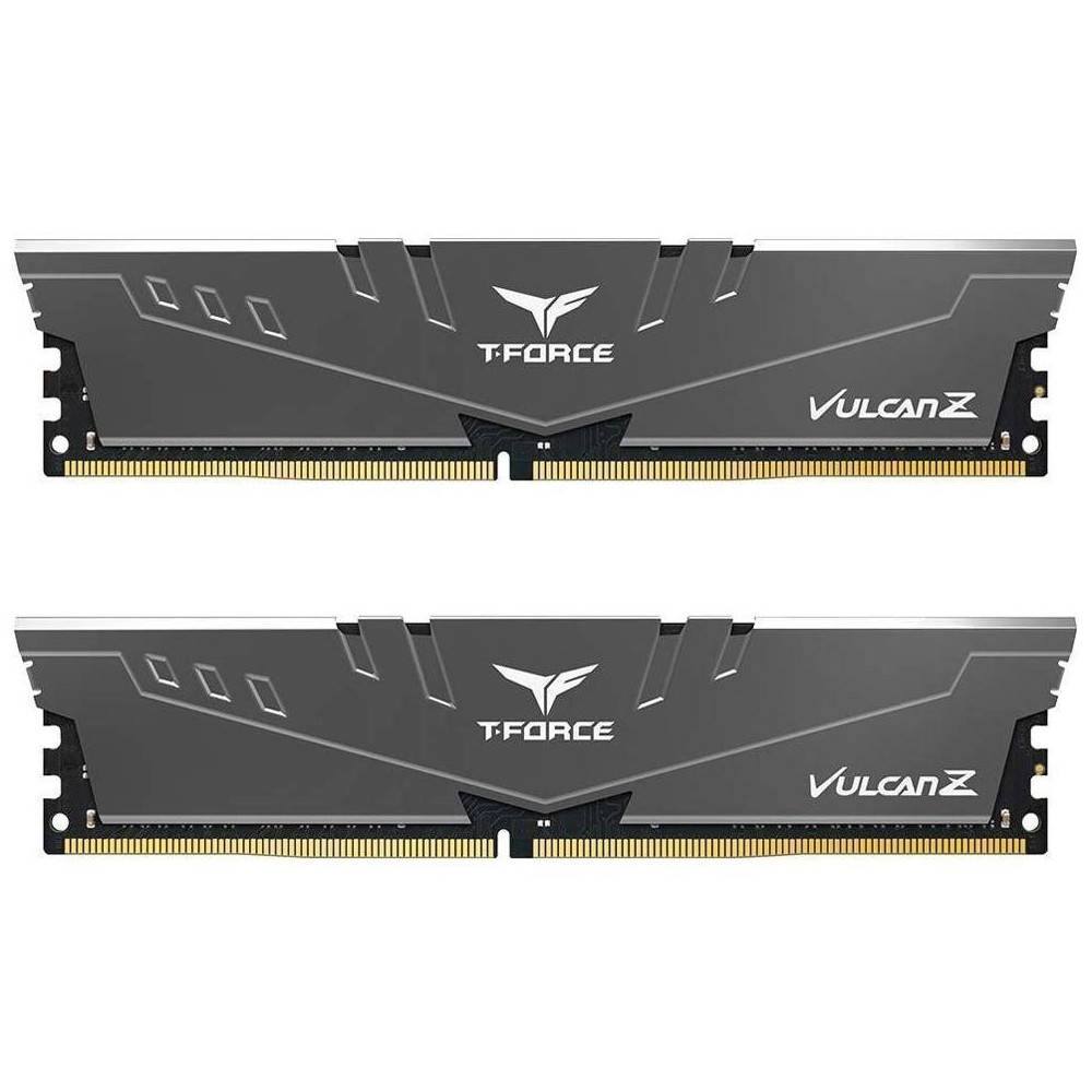 Модуль пам`яті DDR4 2x8GB/3200 Team T-Force Vulcan Z Gray (TLZGD416G3200HC16CDC01), фото 1
