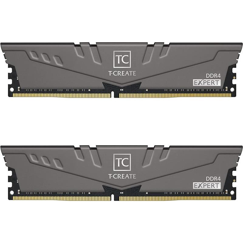 Модуль пам`яті DDR4 2x8GB/3200 Team T-Create Expert Gray (TTCED416G3200HC16FDC01), фото 1