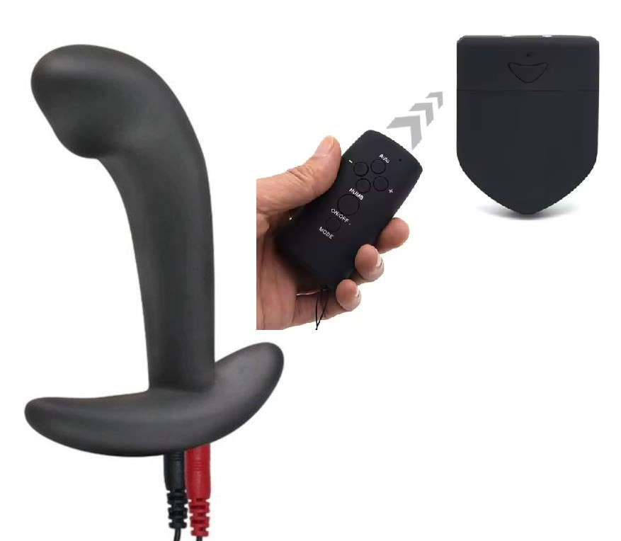 Електричний анальний стимулятор якір ElectricPower з дистанційним керуванням, фото 1
