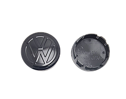 Заглушки ковпачки легкосплавних дисків VW Volkswagen 56мм 1j0601171 чорні