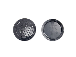 Заглушки ковпачки литих дисків VW Volkswagen 65мм 3b7601171 чорні
