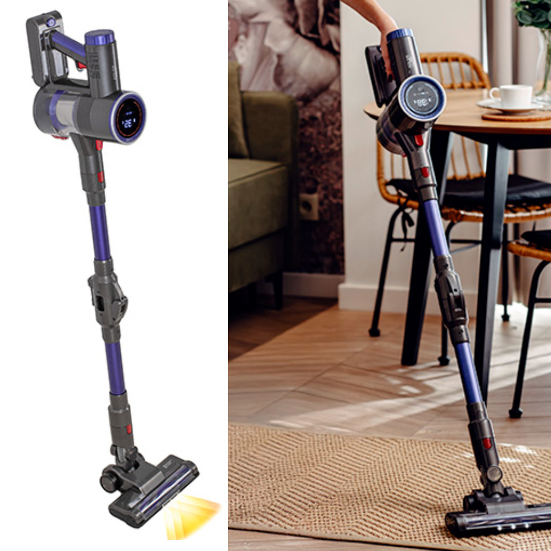 Бездротовий вертикальний пилосос Adler AD 7061, гіпоалергенний, PRO, фото 1