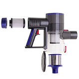 Бездротовий вертикальний пилосос Adler AD 7061, гіпоалергенний, PRO, фото 4