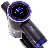 Бездротовий вертикальний пилосос Adler AD 7061, гіпоалергенний, PRO, фото 7