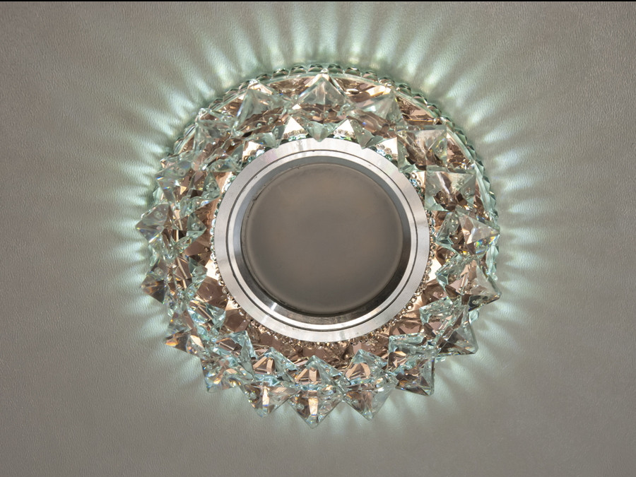 Скляний світильник з LED-підсвіткою для вітальні 8105T 8105T