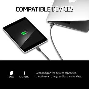 Кабель-зарядное Micro USB-C Connector to USB 2.0, фото 3