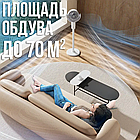 Підлоговий акумуляторний вентилятор на 5 швидкостей із таймером і регульованою висотою Midsummer, фото 6