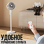 Підлоговий акумуляторний вентилятор на 5 швидкостей із таймером і регульованою висотою Midsummer, фото 8