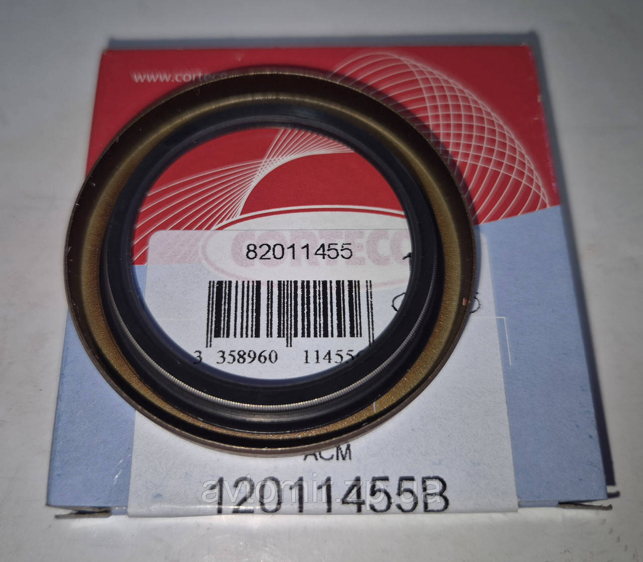 Сальник коленвала передний Ваз 2101-210740х56х7 Corteco