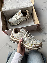 Кросівки Nike P-6000 Hangul Day Beige White Найк П-6000 бежеві шкіра сітка весна літо унісекс, фото 4