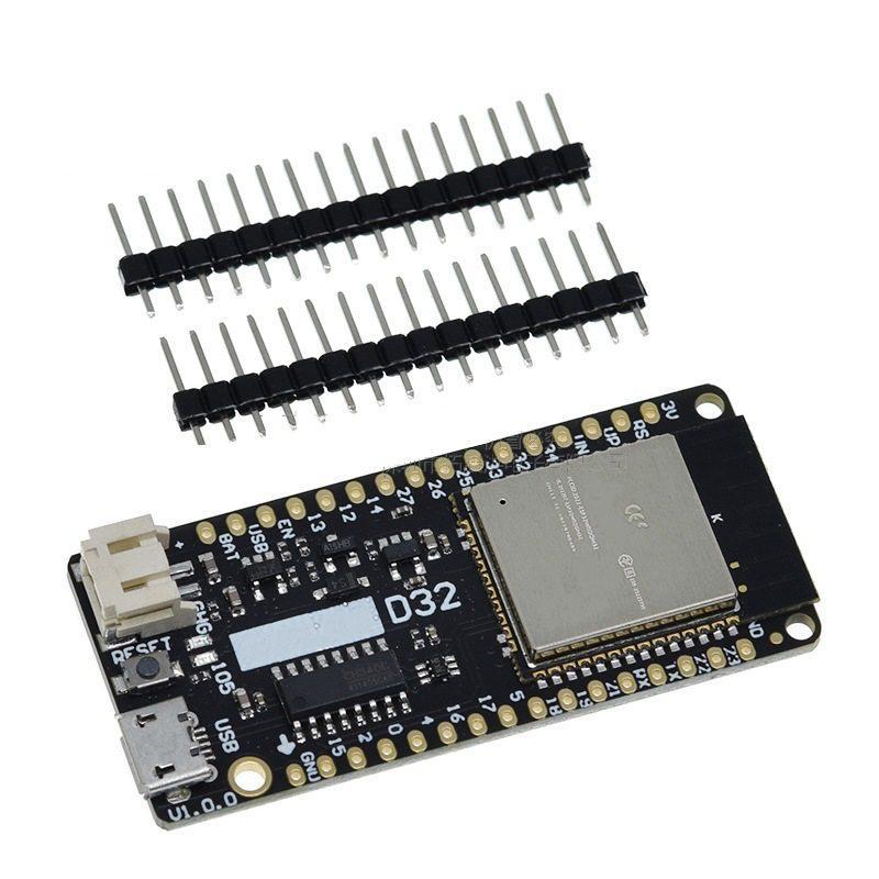LOLIN D32 V1.0.0 ESP32 Wi-Fi + Bluetooth Dev Board Powerful ESP32 based module, 4MB Flash, Arduino/ESP-IDF