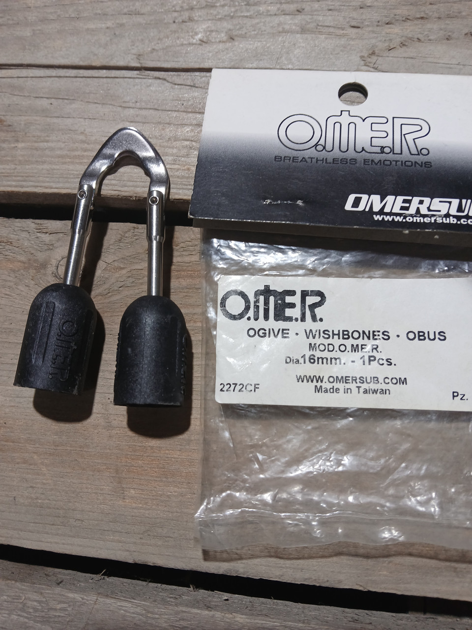 OMER Зачеп шарнірний "желаді" Articulated wishbones — ø16mm, фото 1