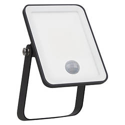 Прожектор 10W 4000K з датчиком руху LED FL ESSENTIAL SENSOR 10W 840 BK IP65 LEDVANCE
