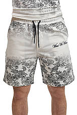 Костюм літній чоловічий оверсайз Maksim 25-10068 білий, фото 5