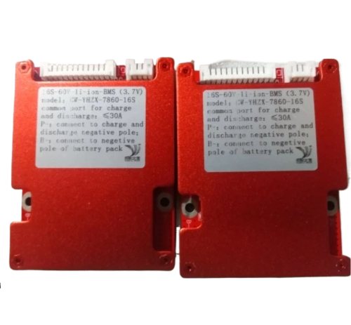 Контролер BMS плата 16S 60V 30A для li-ion 18650 симетрія з балансуванням