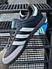 Чоловічі кросівки Adidas Samba Black чорні Адідас Самба, фото 9