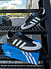 Чоловічі кросівки Adidas Samba Black чорні Адідас Самба, фото 4