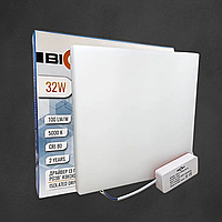 Світильник світлодіодний Biom UNI-2-S32W-5 32Вт квадратний 5000К (РУХЛИВІ КЛІПСИ)