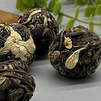 Пов'язаний Чай Шен Пуер «Перлина дракона з Жасміном» (1шт, 8гр)