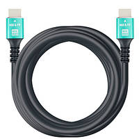 Оригінал! Кабель HDMI - HDMI 10м v2.1 8K UHD позолочений грубий, Premium - Вища Якість!
