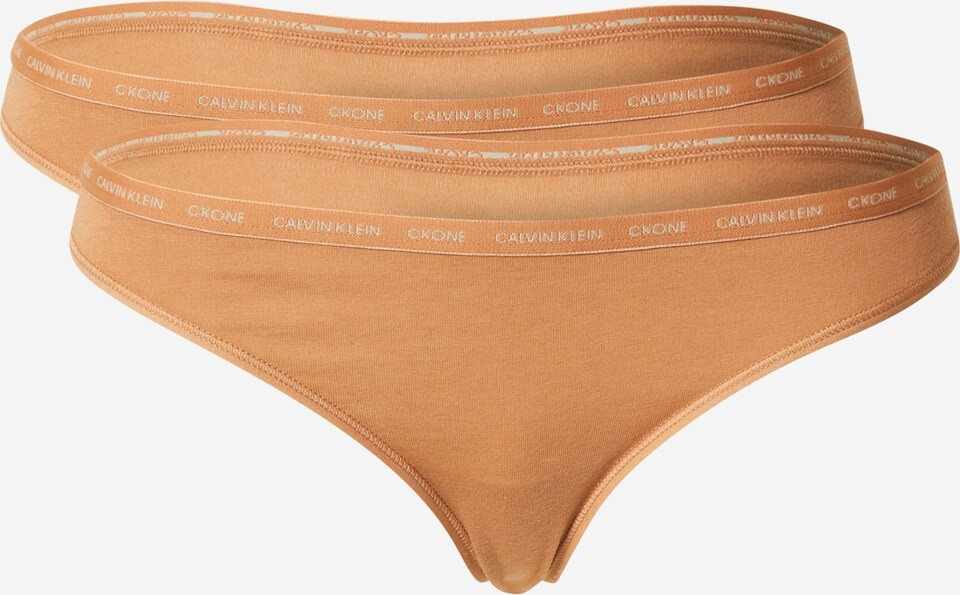 Трусики стрінги Calvin Klein, розмір XL колір коричневий