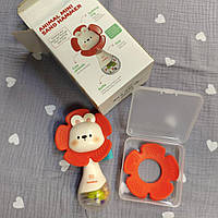 Брязкальце зі змінним прорізувачем червоний