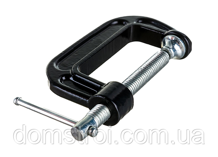 Струбцина гвинтова G-подібна (HT-6017) 5"/ 125 мм, фото 2