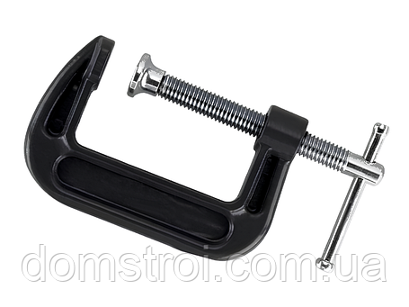 Струбцина гвинтова G-подібна (HT-6017) 5"/ 125 мм, фото 1