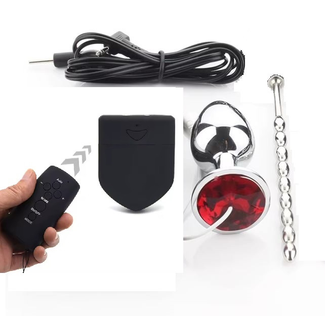 Електричний стимулятор DoubleElectricPower з дистанційним керуванням, фото 1