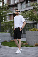 Чоловічі футболки однотонні повсякденні бавовна, Якісні молодіжні футболки oversize біла