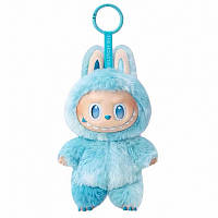 Игрушка Лабубу Hope 17 см Синяя (3 сезон) мягкая игрушка брелок кукла Labubu Big into Energy для детей (l_14435)