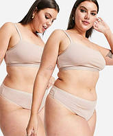 Трусики стрінги Calvin Klein, розмір 2XL колір бежевий